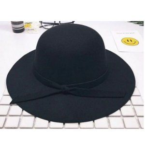 Toddler Wide Brim Hat - Black